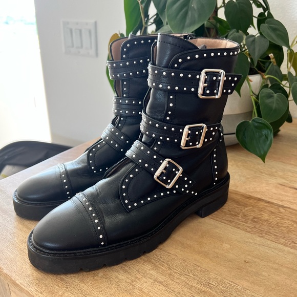 Stuart Weitzman Studded Boots - Picture 1 of 8